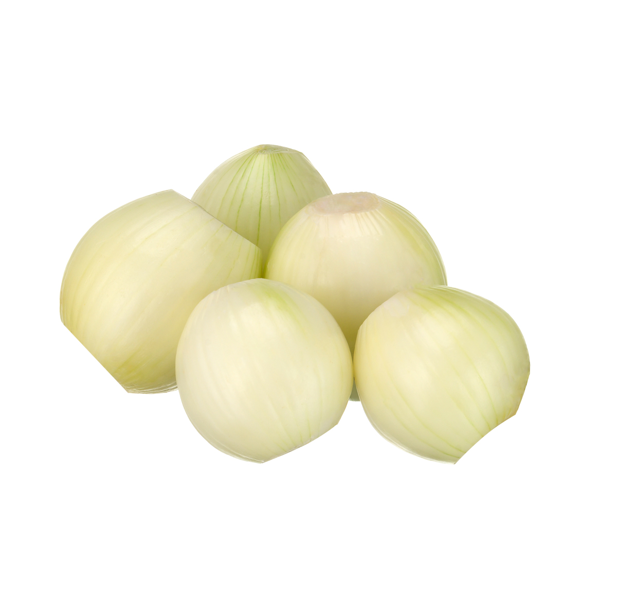 cebula biała obrana